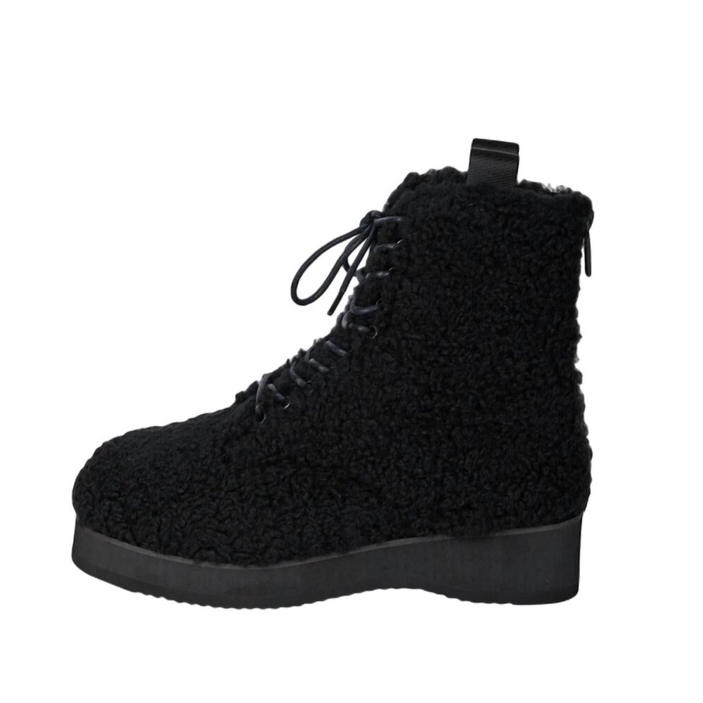 ROAM ❤️‍🔥 COMBAT CUSH COZY BOOTS NWT SIZE 9 IN BLACK - Picture 4 of 8